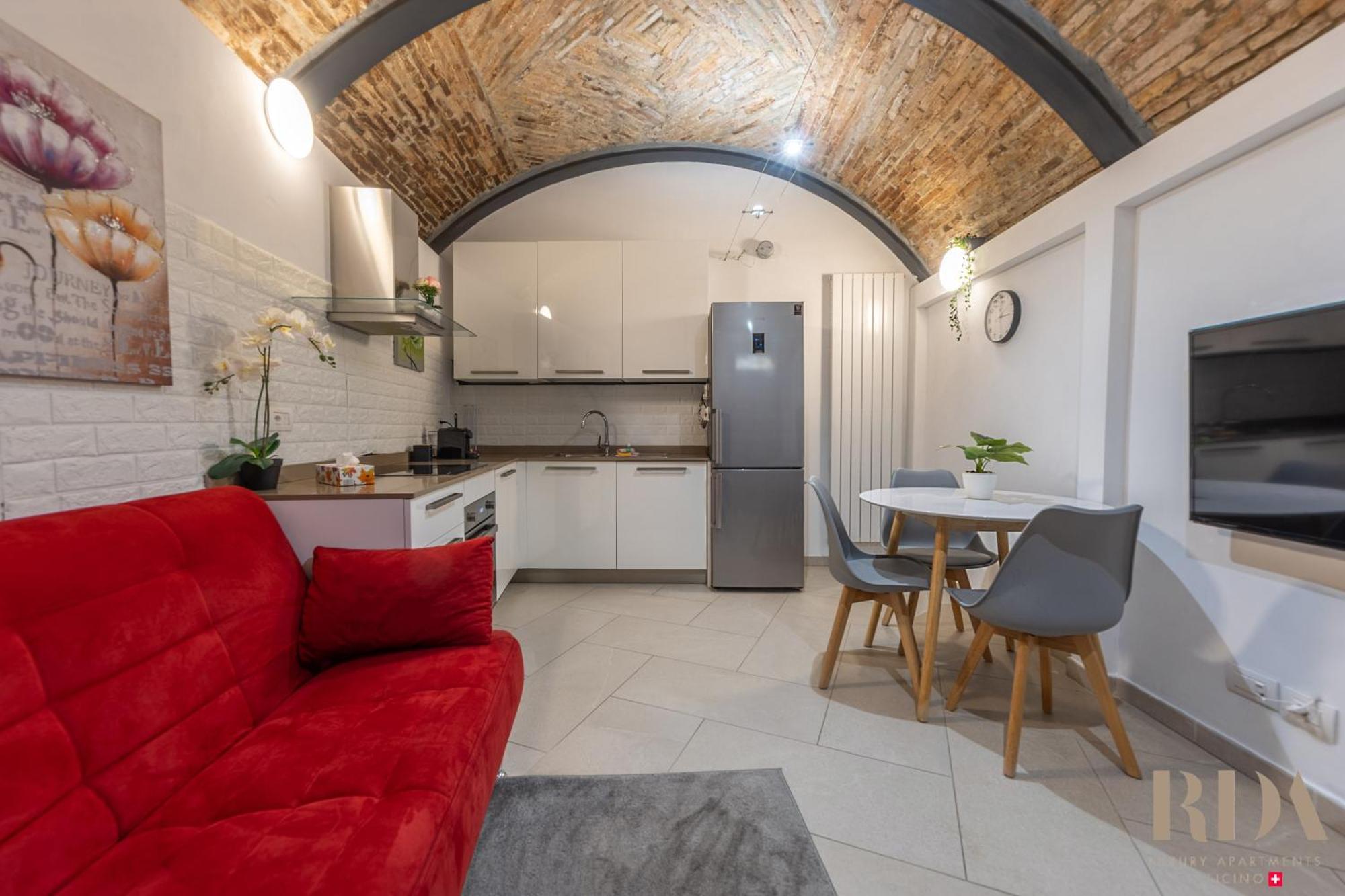 Il Rustico Rda Luxury Apartments Lago Parking Мендризио Экстерьер фото